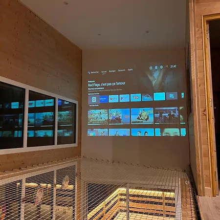 Loft-chalet 12 Pers - Billiards - Cinema - 10 Min Daire La Cabanasse