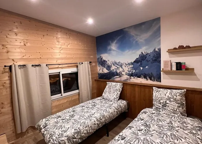 Loft-Chalet 12 Pers - Billiards - Cinema - 10 Min Ski شقة *
