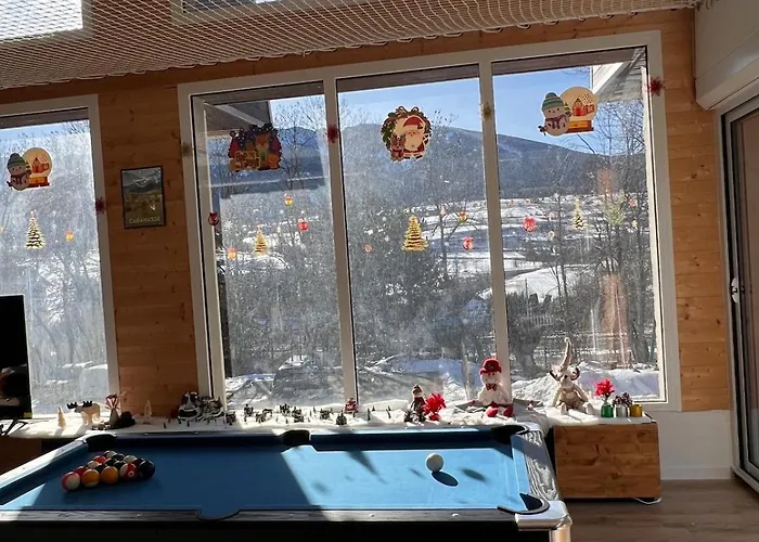 Loft-chalet 12 Pers - Billiards - 10 Min Slopes La Cabanasse